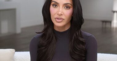 Kim Kardashian, 45, discussed the chilling moment she found out someone 'extremely close' to her put a hit out on her life in the latest episode of the Kardashians
