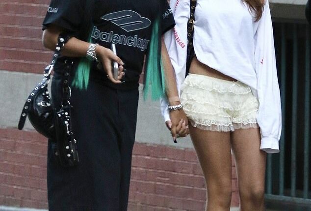 North West was spotted out and about with a friend in New York City on Monday