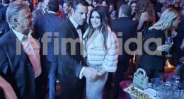 Once seated at her front-row table, the ambassador was personally welcomed by pop sensation Konstantinos Argyros, who serenaded the crowd with his biggest hits