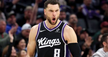 Kings Fan Calls Out Zach LaVine After Heated Courtside Exchange