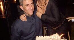 Kourtney Kardashian fans went into overdrive during the weekend as they believe the star, 46, has dropped a hint she is expecting a fifth child. The clue the fans think they spotted was in a photo from a recent post where she was wishing husband Travis Barker a happy 50th birthday