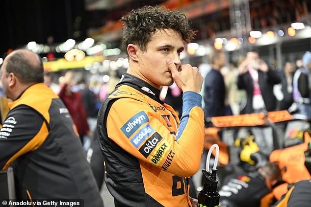 Lando Norris has been disqualified from the Las Vegas Grand Prix