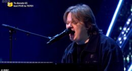 Lewis Capaldi delivered an emotional performance during this year's Children In Need on Friday, after taking a two-year break from performing to focus on his mental health