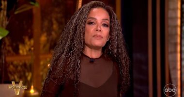 The View's Sunny Hostin turns on Chuck Schumer and called on him to step down as minority leader on Monday, saying, 'If he cannot keep his caucus together, he needs to go. He needs to be replaced'
