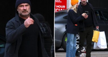 Liev Schreiber seen for the first time since hospitalization over mysterious illness