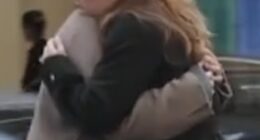 On November 7, the sisters, 37 and 35 respectively, appeared oblivious to onlookers as they wrapped each other up in a warm hug before exchanging what appeared to be words of consolation in the middle of a bustling Mayfair street in London