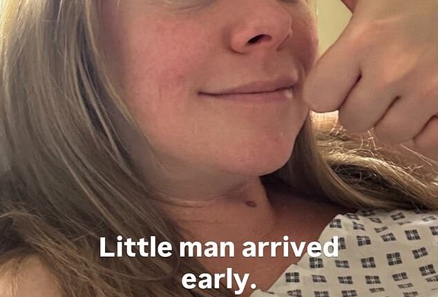 Liz McClarnon has welcomed her first child with her husband Peter Cho after years of 'painful IVF'.