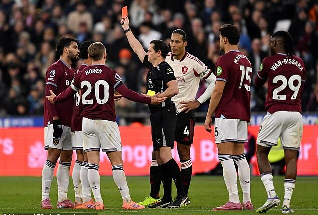 Lucas Paqueta has launched a social media rant amid his red card against Liverpool