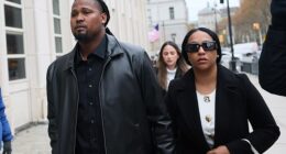 Cleveland Guardians pitcher Luis Ortiz arrives for his arraignment in Brooklyn, New York