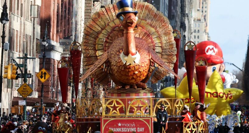 Macy’s Thanksgiving parade updates: Viewers go wild as Busta Rhymes and Lil Jon top bill in windy New York City