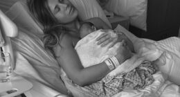 Made In Chelsea star Frankie Gaff, 31, has announced she has given birth to her second child, a baby girl, with her fiancé Jamie Dickerson