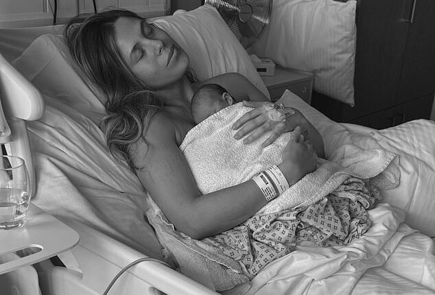 Made In Chelsea star Frankie Gaff, 31, has announced she has given birth to her second child, a baby girl, with her fiancé Jamie Dickerson