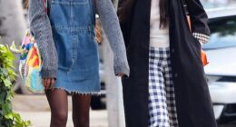 Malia Obama oozed autumnal chic as she stepped out with a friend over the weekend