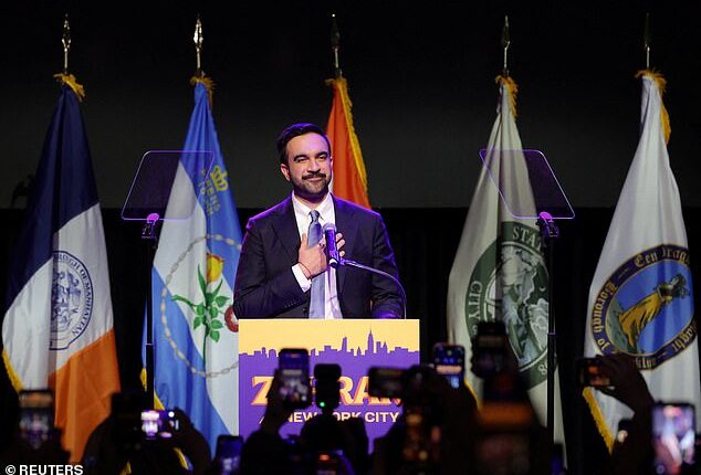 Zohran Mamdani has been elected mayor of New York City in a political earthquake that will put a 34-year-old democratic socialist in charge of America's largest city