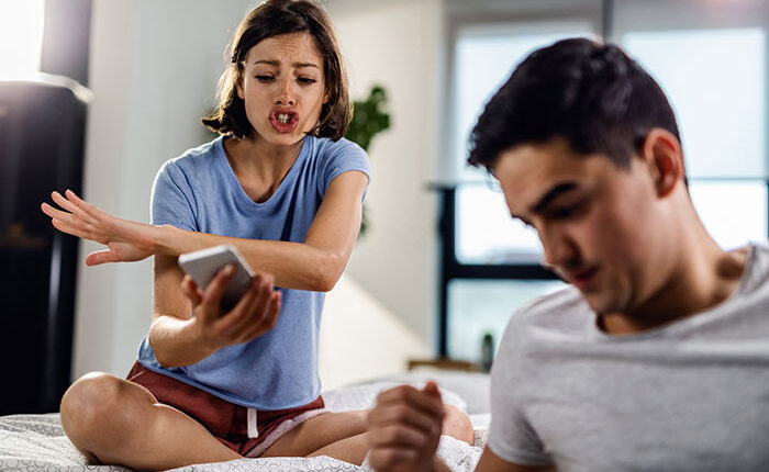 Man Is Upset When Partner Finds Out He Lied About His Work Trip And Suggests They Break Up