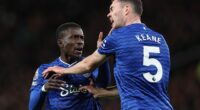 Idrissa Gueye was sent off for slapping Everton team-mate Michael Keane in a bizarre incident