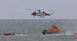 Man dies after falling overboard from vessel off UK’s south coast