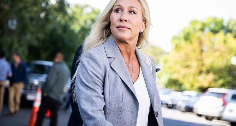 Marjorie Taylor Greene slammed Donald Trump's political staffers during a phone call with House Republicans on Tuesday, decrying how the GOP does not have a plan to lower healthcare costs set to rise at the end of the year. The current shutdown, which has been just shy of a month, is ongoing because Democrats are demanding Republicans include healthcare reform in any bill that will fund, and thereby reopen, the government. On the House GOP's conference call on Tuesday, Greene aired out her issues with Trump's political staff giving members of Congress marching orders.