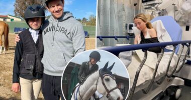 Mark Wahlberg's daughter Grace, 15, hospitalized for horseback riding injury