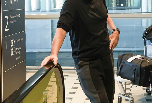 Martin Kemp is the ninth contestant to touch down in Brisbane Airport ahead of this year's I'm A Celebrity