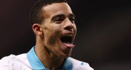 Mason Greenwood was reportedly targeted by missiles after taunting Nice fans on Friday night