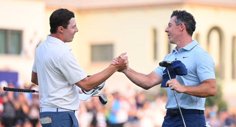 Matt Fitzpatrick defeats Rory McIlroy in DP World Tour Championship thriller