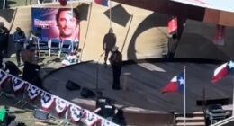 A TikTok video showing what looked like a campaign stage in Austin, Texas with Matthew McConaughey's face and name created speculation he's running for office this week