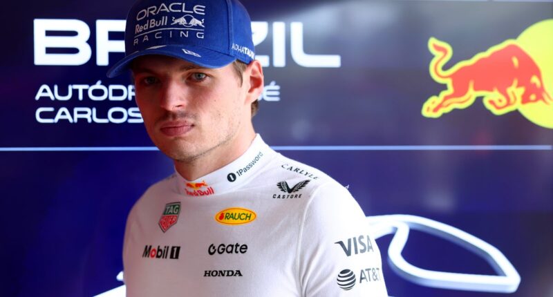 Max Verstappen infuriated after shock early exit from F1 Brazil GP qualifying