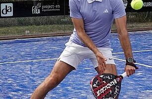 Ex-footballer Arjen Robben is now a professional padel player and has a world ranking, aged 41