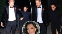 Meghan Markle and Prince Harry have date night out at Kris Jenner's 70th birthday bash