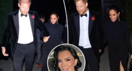 Meghan Markle and Prince Harry have date night out at Kris Jenner's 70th birthday bash