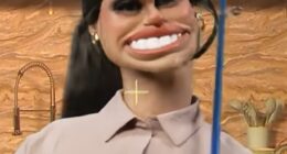 The Duchess of Sussex is portrayed in puppet form in new Spitting Image clips referring to the former Suits star's previous career in - and recent return to - acting