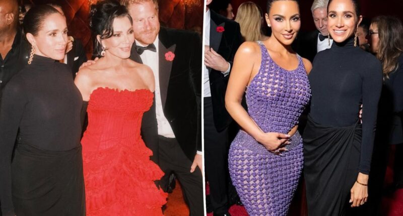 Meghan Markle was in 'networking mode' at Kris Jenner's birthday bash