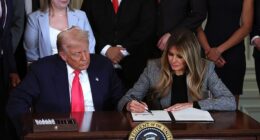 Melania Trump is the only first lady on record to ever sign an executive order