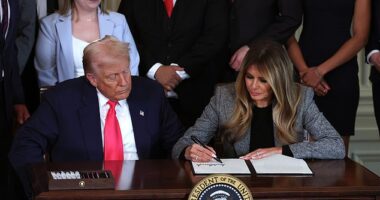 Melania Trump is the only first lady on record to ever sign an executive order
