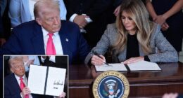 Donald Trump invited his wife to take the unprecedented step of signing an executive order. First Lady Melania Trump was in the White House on Thursday with her husband for the signing of an order that means a lot to her agenda helping children. First the president signed the order on developing private-public partnerships to help teens transitioning out of foster care. He then asked if his wife would also pen her signature on the order.