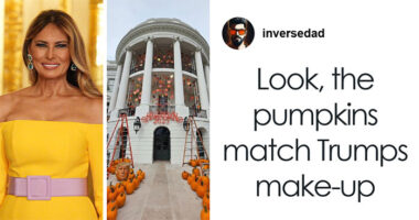 Melania Trump’s White House Halloween Display Gets Brutally Roasted Online