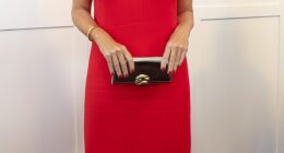 The who's who of the Australian fashion scene descended on the famed Flemington Racecourse on Tuesday, turning heads with their glamorous looks at the 2025 Melbourne Cup. Samantha Armytage dressed to impress in a glamorous long red dress as she arrived to the annual horse racing event