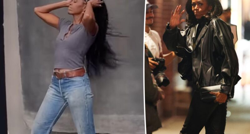 Michelle Obama sparks Ozempic rumors as she shows off slimmed-down figure in new photo shoot