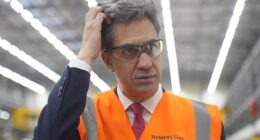 The energy price cap is £190 higher than when Labour came to power last year, despite Ed Miliband's (pictured) pre-election pledge to cut bills by £300