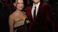 Millie Bobby Brown looked as loved-up as ever with her husband Jake Bongiovi as they attended the premiere of the final series of Stranger Things on Thursday