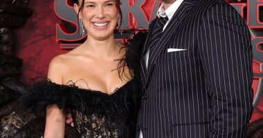 Stranger Things fans got a shock on Thursday when series star Millie Bobby Brown, 21, reunited with costar David Harbour, 50, at the season five premiere — despite filing a harassment and bullying claim against him