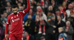 Mohamed Salah’s 250th goal sinks Aston Villa to send Liverpool third in Premier League