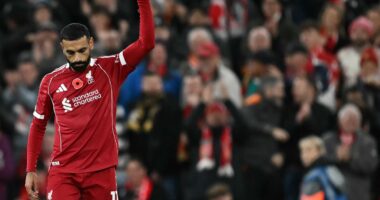 Mohamed Salah’s 250th goal sinks Aston Villa to send Liverpool third in Premier League