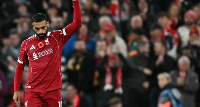 Mohamed Salah’s 250th goal sinks Aston Villa to send Liverpool third in Premier League