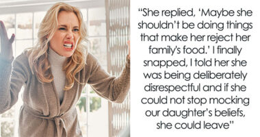Mom Reaches Breaking Point As In-Laws Mock Daughter’s Paganism And Bring “Forbidden” Foods