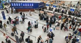 More than a THOUSAND flights canceled with number rising amid shutdown chaos - with Connecticut plastic surgeon forced to drive to UTAH: Live updates