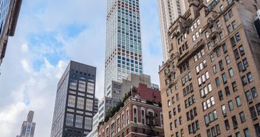 Pictured: the 102-floor building at 432 Park Avenue, which is filled with 125 apartments