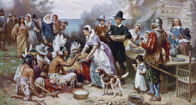 The first Thanksgiving