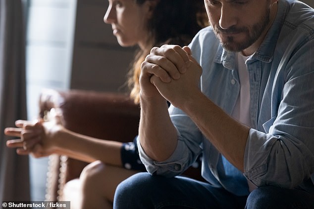 A young husband has confessed that his entire marriage has been thrown into turmoil after his wife uncovered a secret he thought would never see the light of day